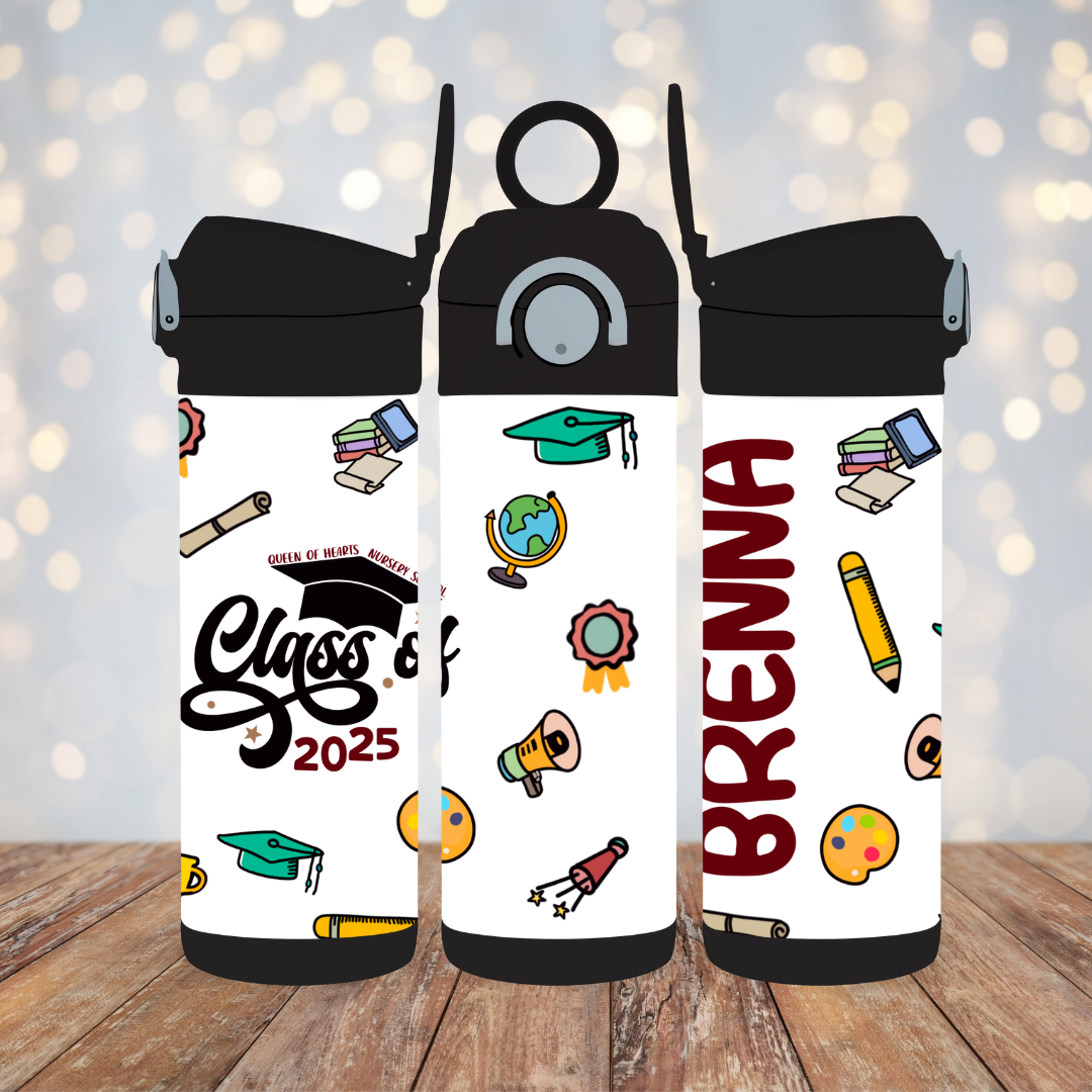 Customized Graduation Water Bottle