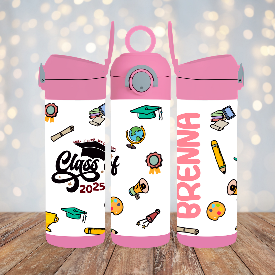 Customized Graduation Water Bottle