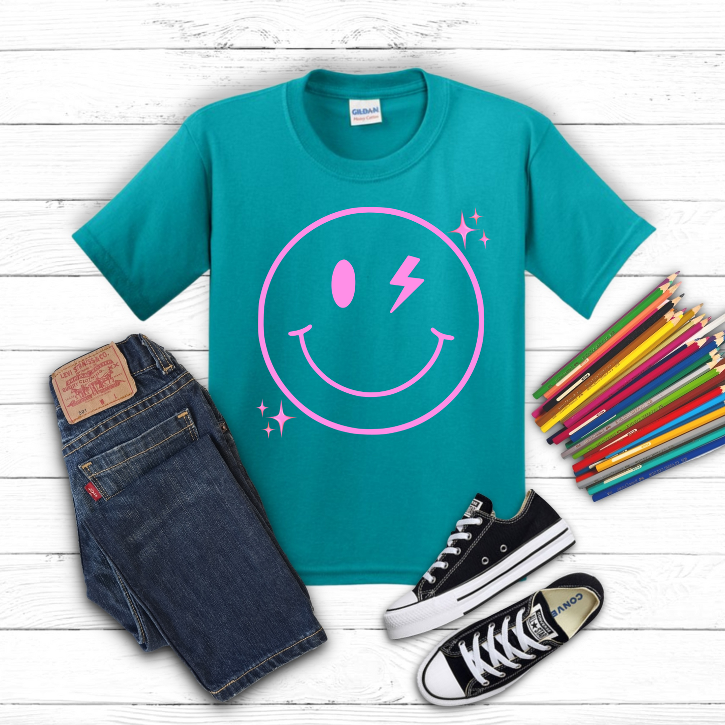 Happy Face Youth T-shirt