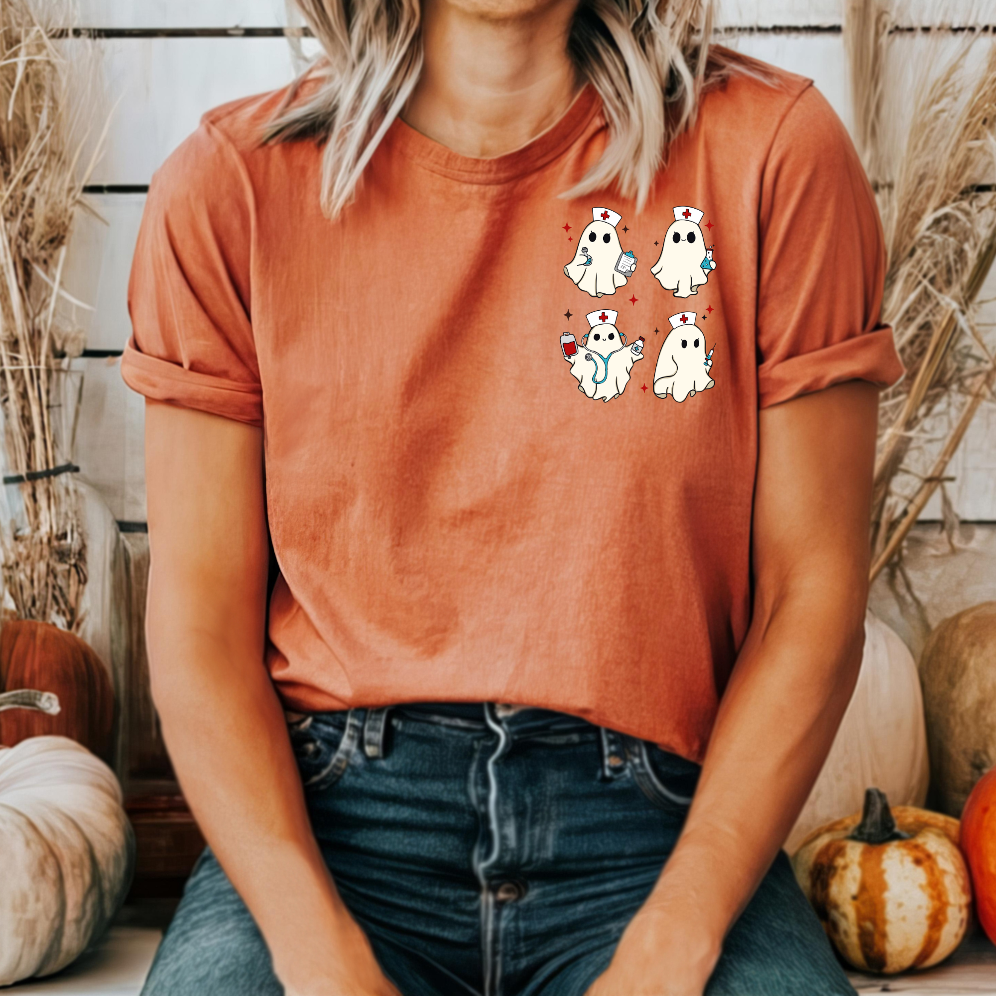 Ghosty Nurse t-shirt