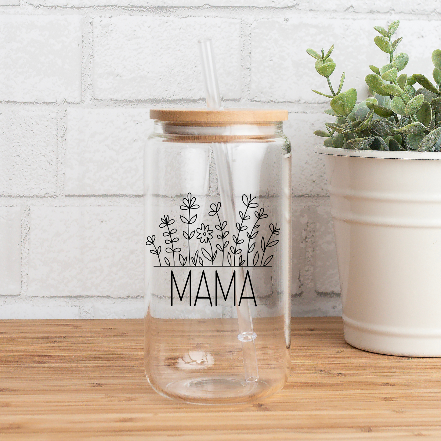 Mama Glass Cup