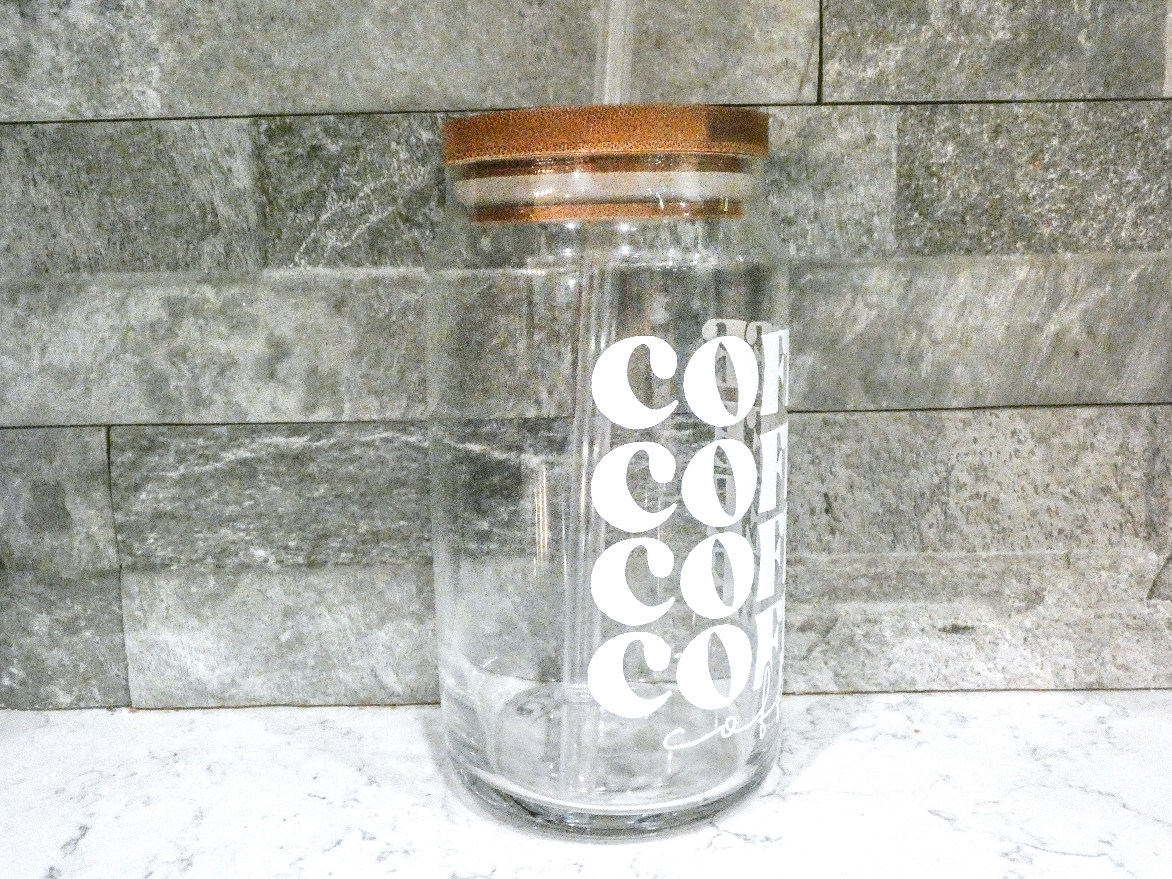 "coffee" can glass