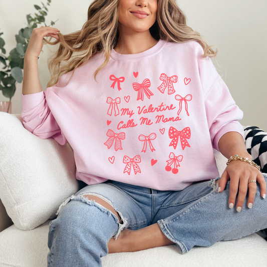 Mama Adult add on valentines sweater