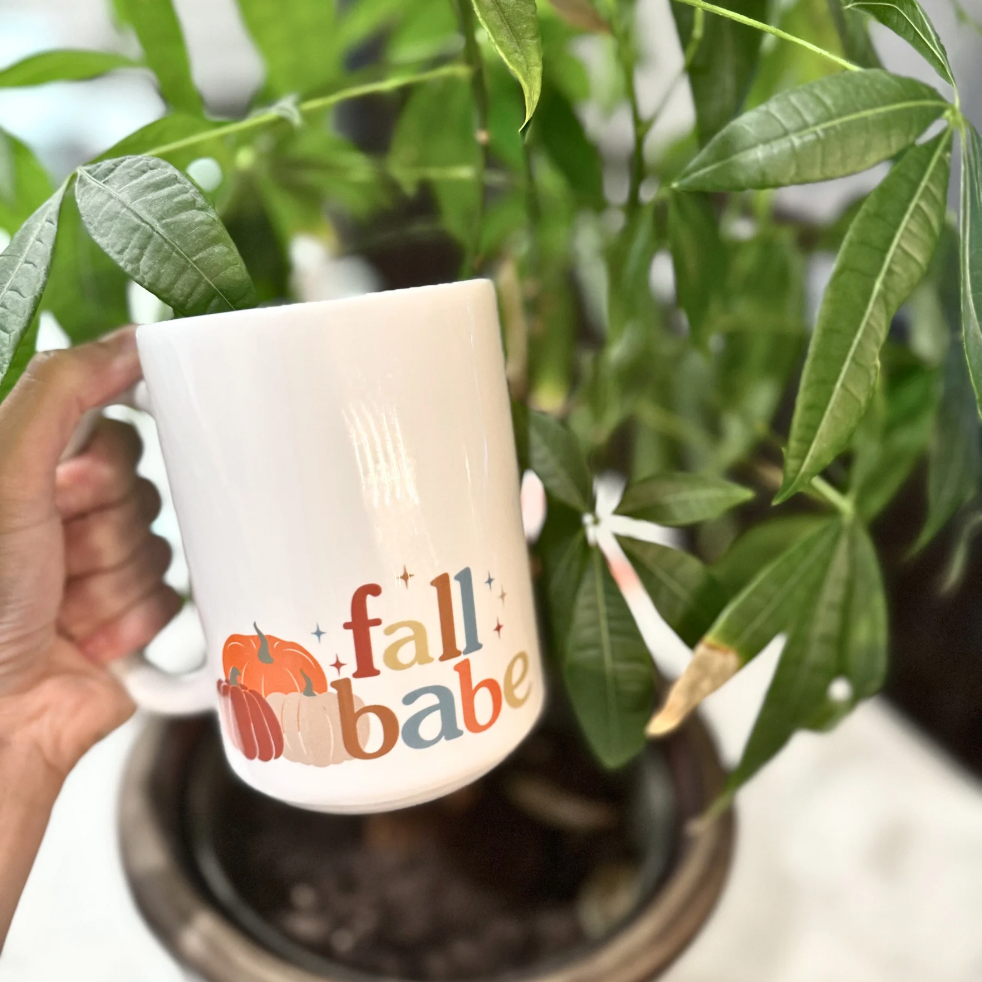 Fall babe mug