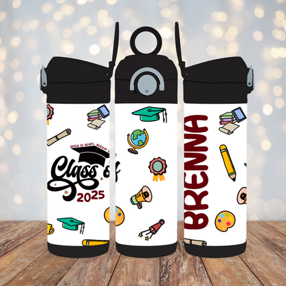 Customized Graduation Water Bottle