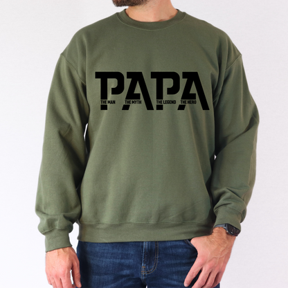 DAD/PAPA Crewneck Sweater