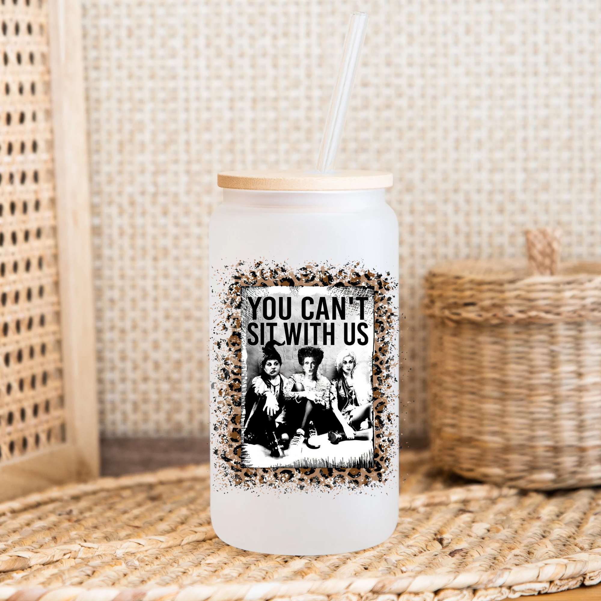Hocus Pocus Glass Cup