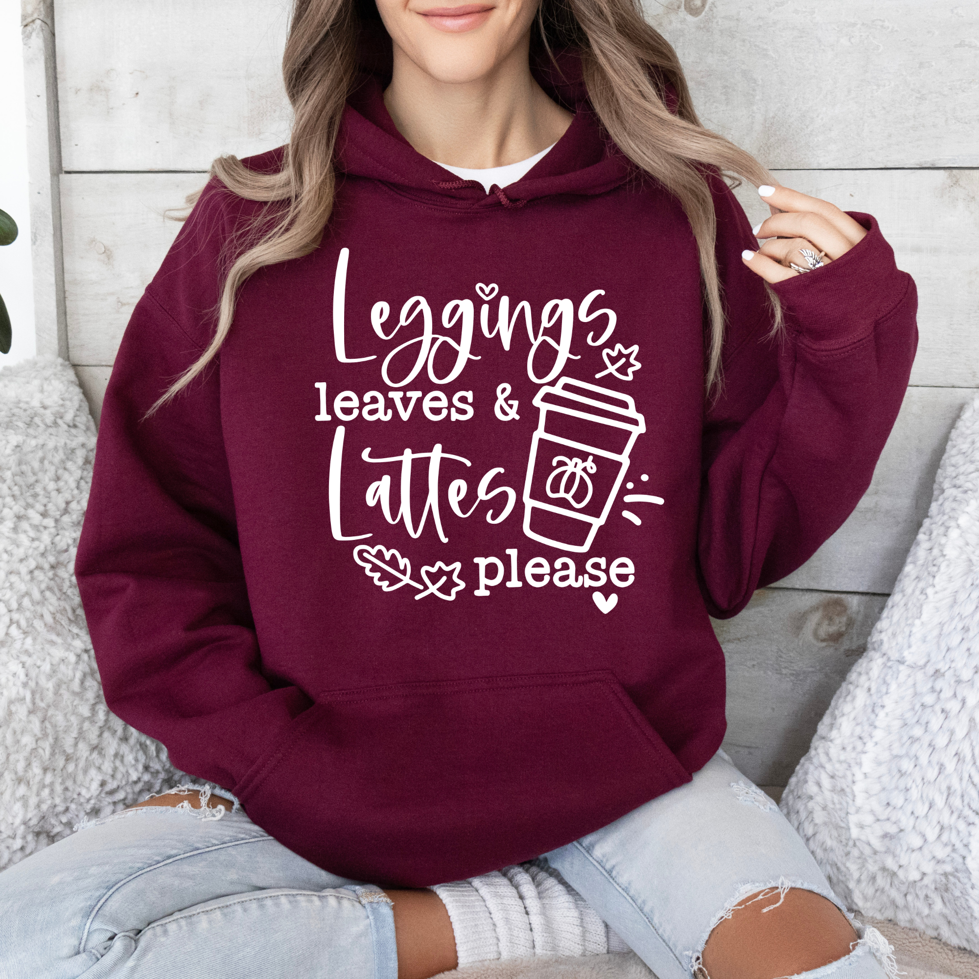 Leggins & Lattes Hoodie