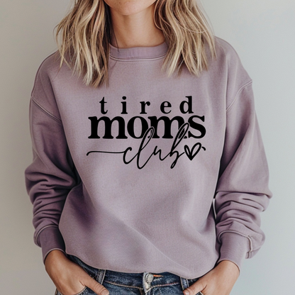 Tired Moms Club Sweater