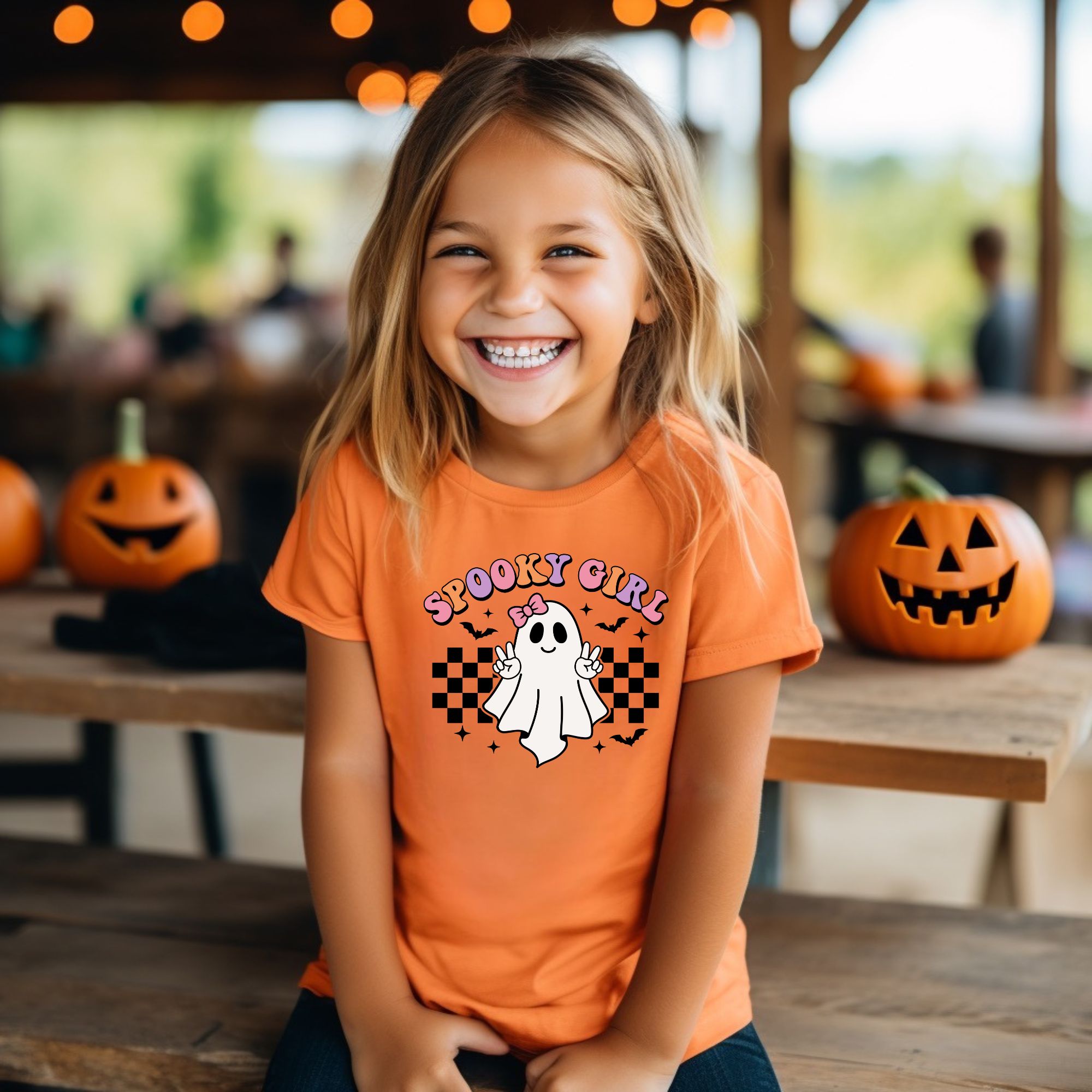 Spooky Girl Toddler/Youth T-shirt