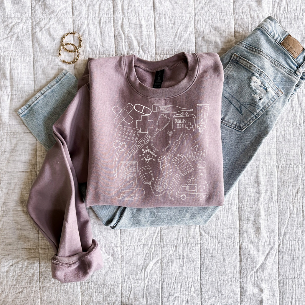 Medical Doodle Sweater