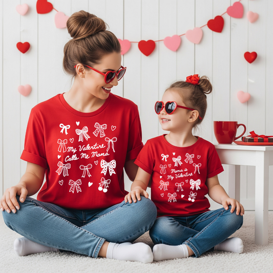 mama/mini valentines T-Shirt