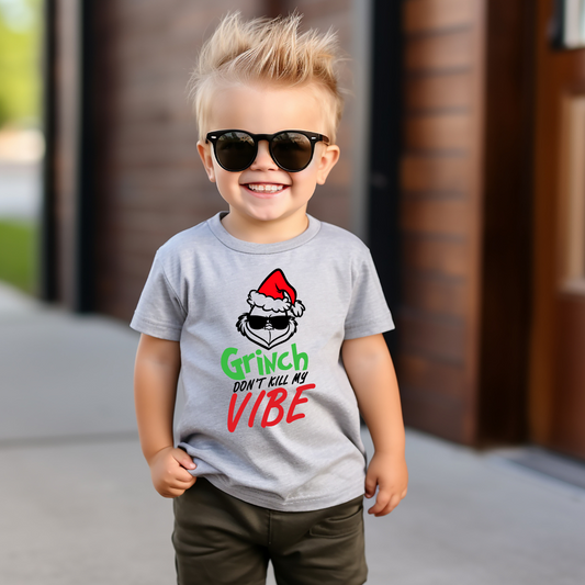 Grinch Vibe kids t-shirt